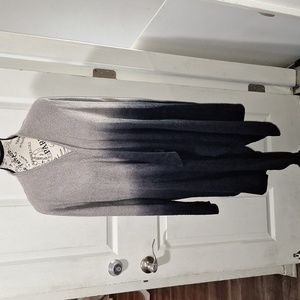 Barefoot Dreams CozyChic Lite Ombre Calypso Wrap Cardigan Sweater Sz L/XL